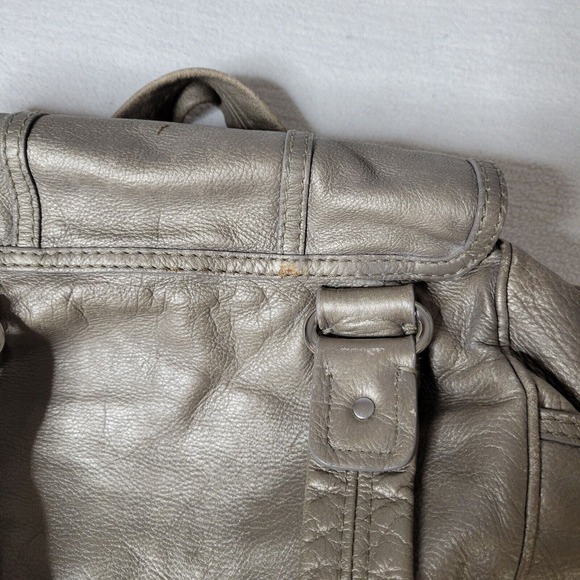 Marc By Marc Jacobs Womens Leather Gold Tone Twist Lock Shoulder Handbag - Picture 4 of 16